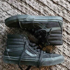 Vans High-Top Monochrome Sneakers